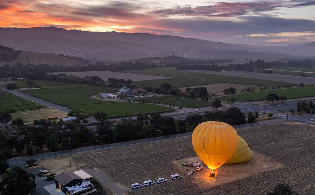 Cuvée Collective and Napa Valley Balloons announcement